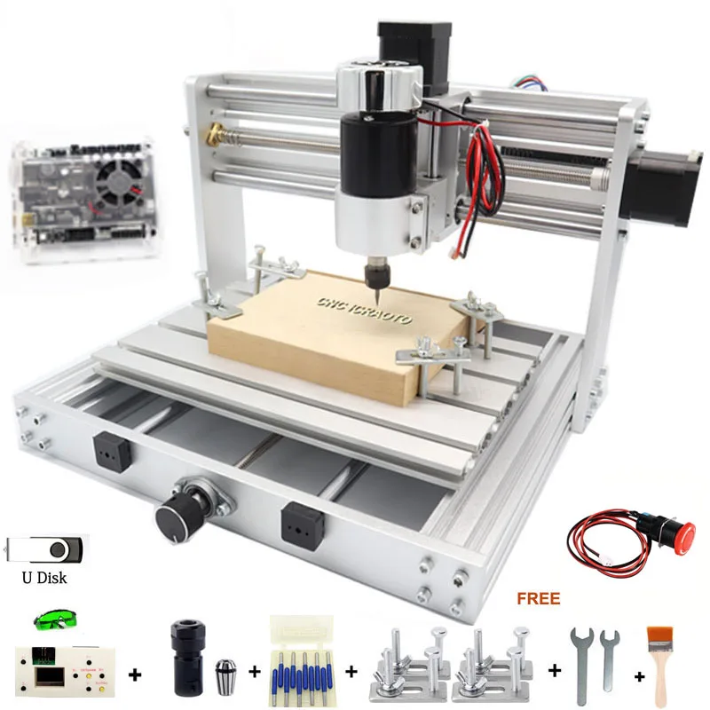 Cnc 3018 Pro Max Metal - ماكينة نقش معدنية احترافية ماكس 3018