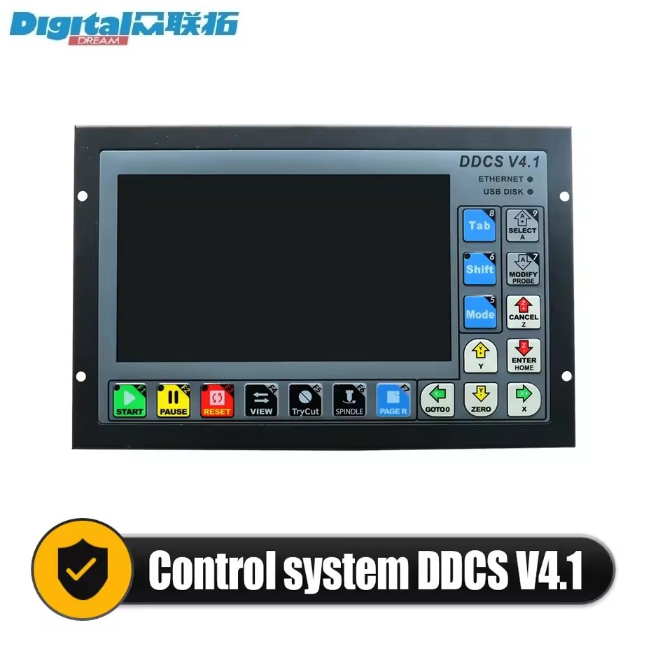 Ddcs V4.1 4 Axis Cnc Offline Controller - نظام تحكم رقمي CNC ثلاثي/رباعي المحاور