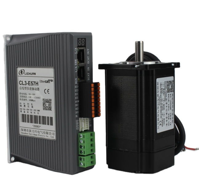 Nema 23 Closed Loop Stepper Motor Driver Kit - EtherCAT حافلة نوع Nema 23 محرك