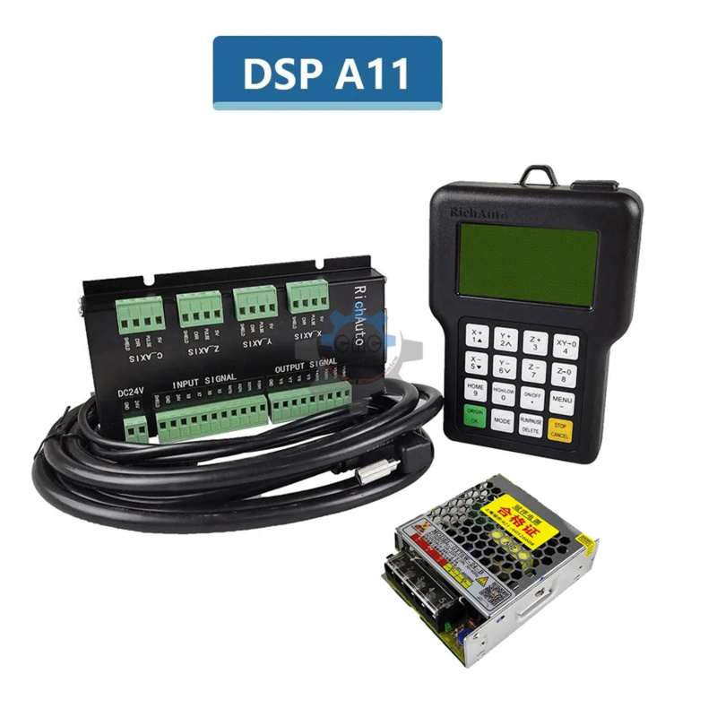 Richauto A11 Dsp Controller 3 Axis - Freeshipping RichAuto DSP A11E النسخة الإنجليزية