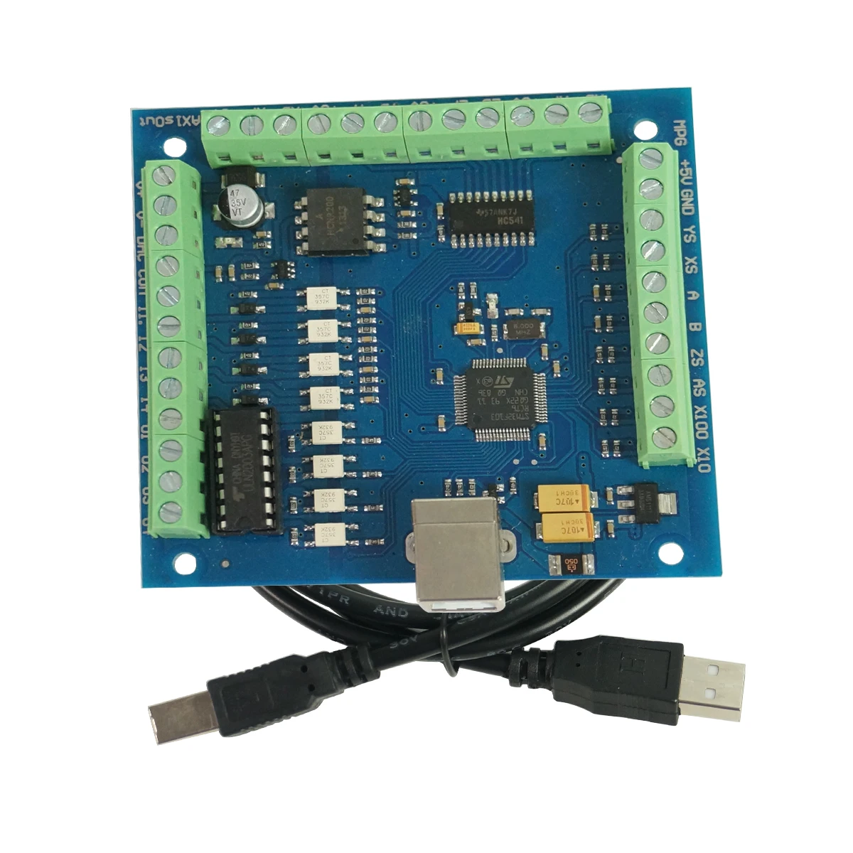 Mach3 Usb Cnc Controller 4 Axis 100Khz - بطاقة تحكم الحركة باستخدام الحاسب الآلي