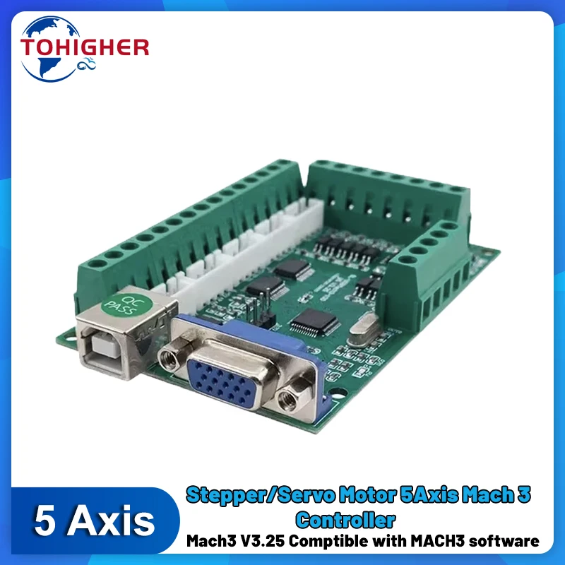 5 Axis Cnc Breakout Board Interface Mach3 - 5 محور واجهة مجلس Mach3 لوحة