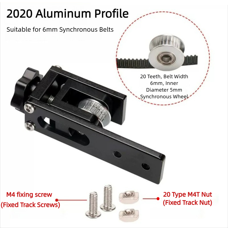 Cnc 3018 Pro Max Metal - مجموعة ترقية شداد الحزام المتزامن للمحور