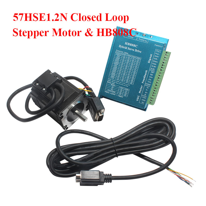 Nema 23 Closed Loop Stepper Motor Driver Kit - محرك خطوي مغلق الحلقة Nema23 بعزم