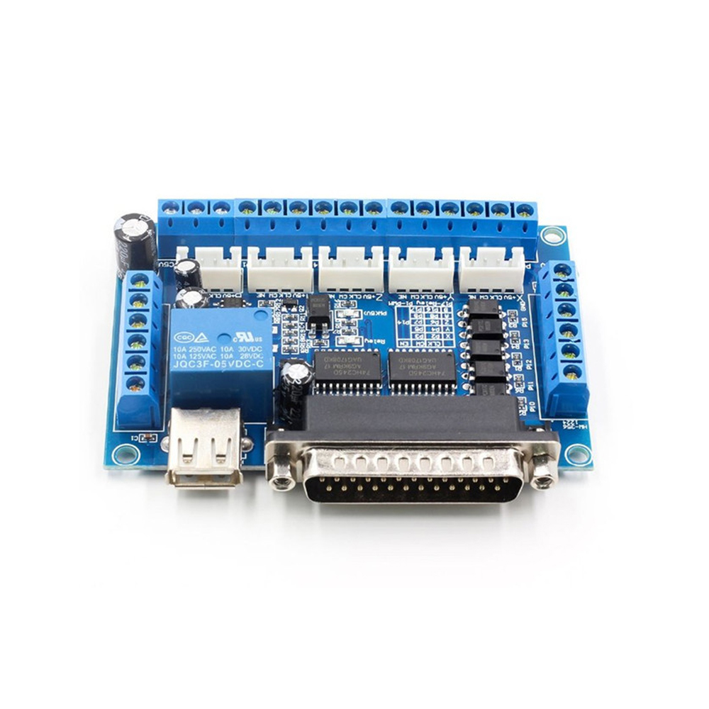 5 Axis Cnc Breakout Board Interface Mach3 - 5 محور CNC LCD مهايئ لشاشة