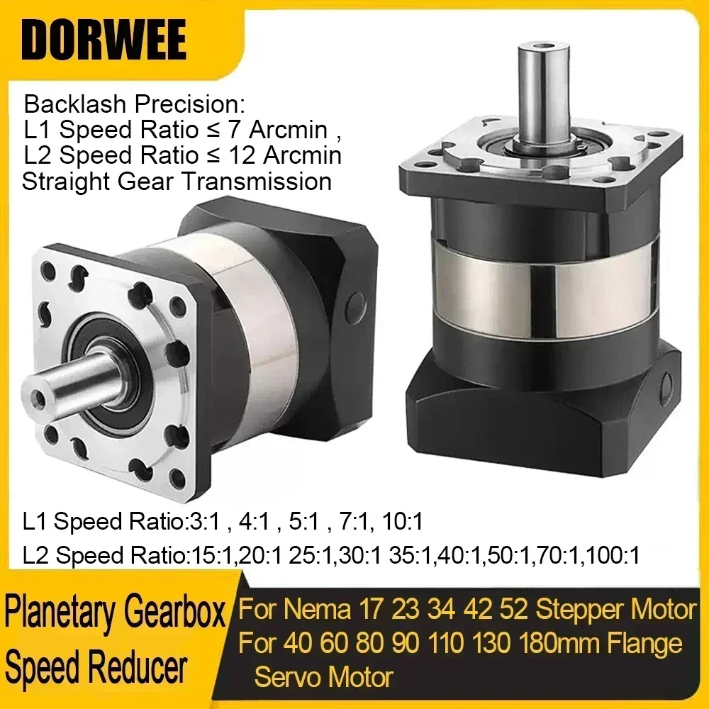 Planetary Gearbox Reducer Nema 23 34 - الكواكب علبة التروس المحرك المخفض ل