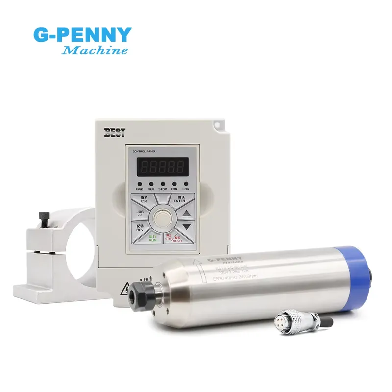 2.2Kw Water Cooled Spindle Kit Vfd - محرك G-penny بقوة 2.2 كيلو واط