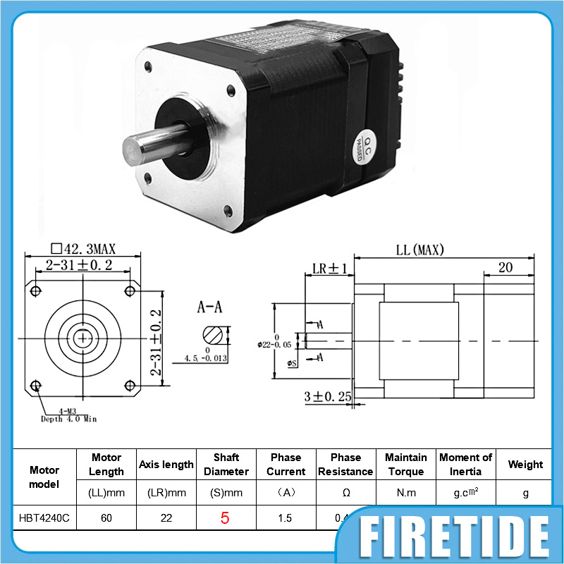 Nema 23 Closed Loop Stepper Motor Driver Kit - مجموعة محركات ستيبر ذات حلقة مغلقة