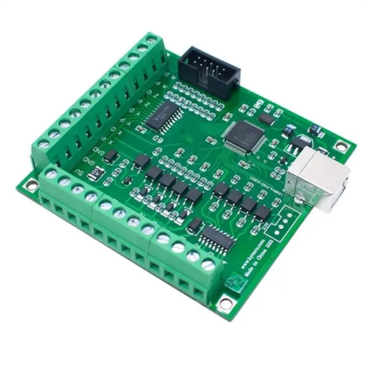 Mach3 Usb Cnc Controller 4 Axis 100Khz - لوحة توصيل FUA@ MACH3 CNC USB