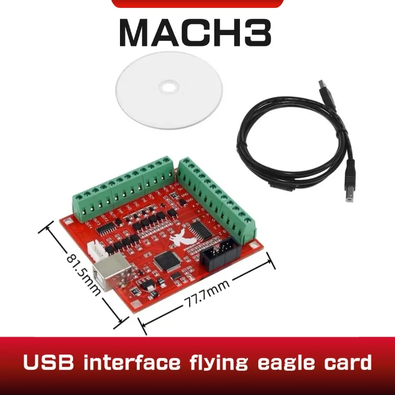 Mach3 Usb Cnc Controller 4 Axis 100Khz - 1 قطعة MACH3 CNC USB 100