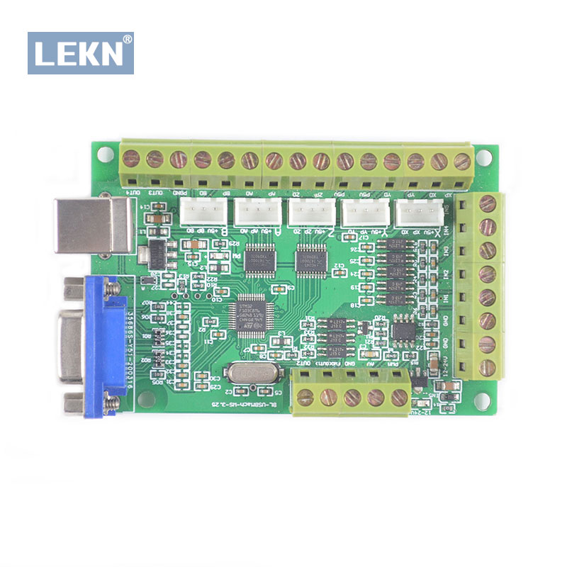 5 Axis Cnc Breakout Board Interface Mach3 - لوحة الاختراق MACH3 ، منفذ USB