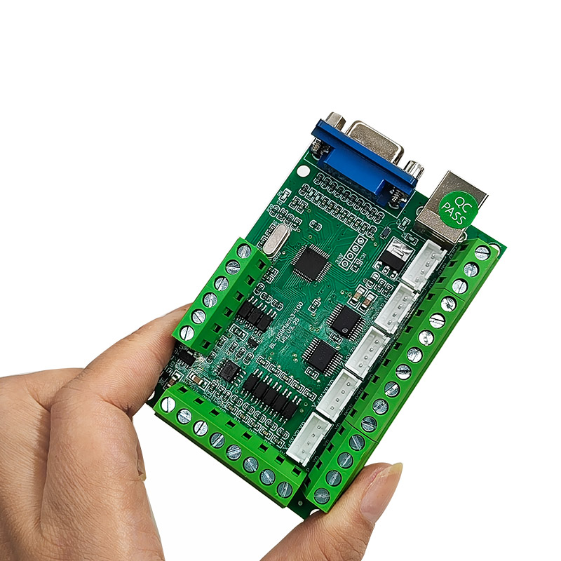 لوحة تحكم محرك CNC USB MACH3 ب - مراجعة 5 Axis Cnc Breakout Board Interface Mach3 وسعره