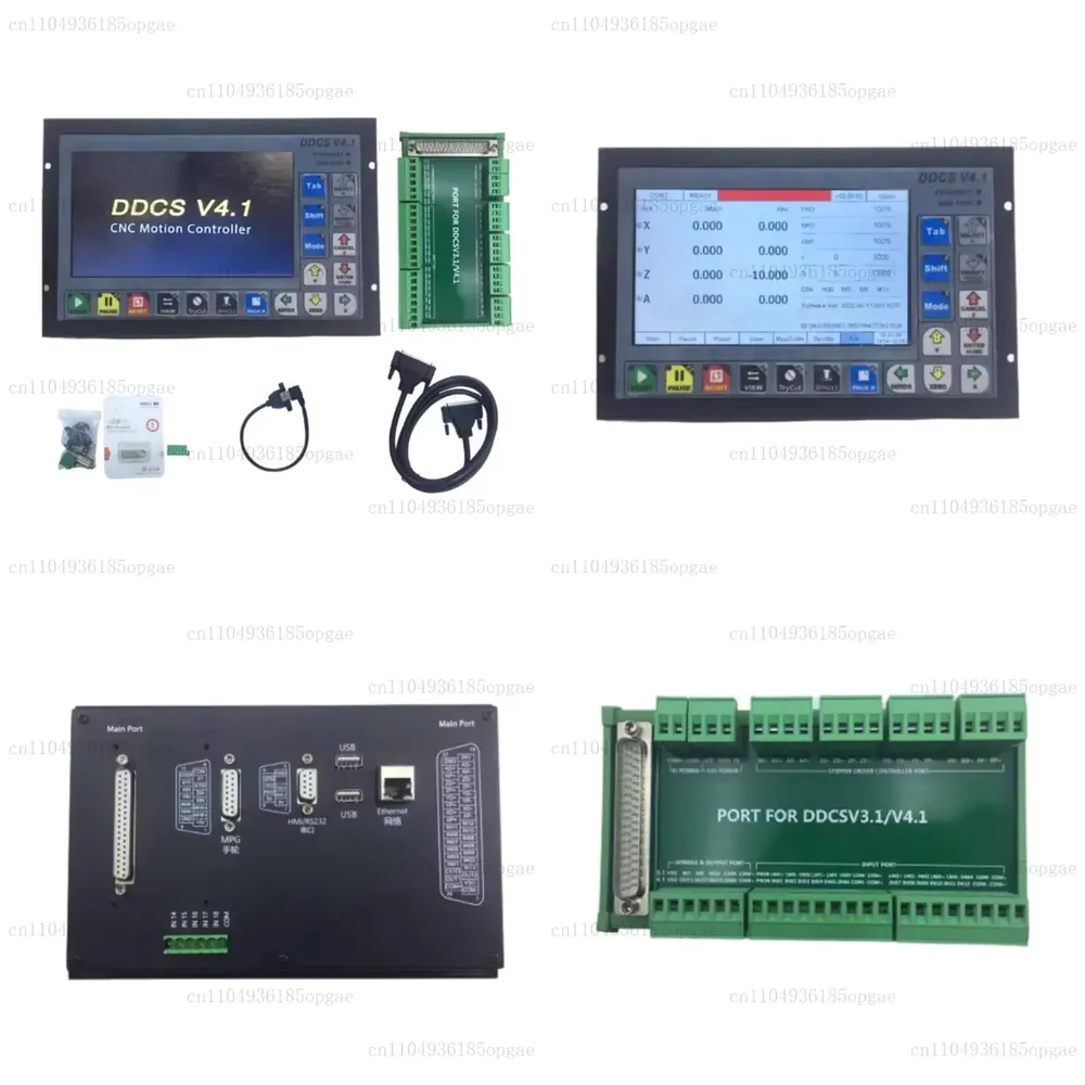 وحدة تحكم بالحركة مستقلة DDCS  - مراجعة Ddcs V4.1 4 Axis Cnc Offline Controller وسعره