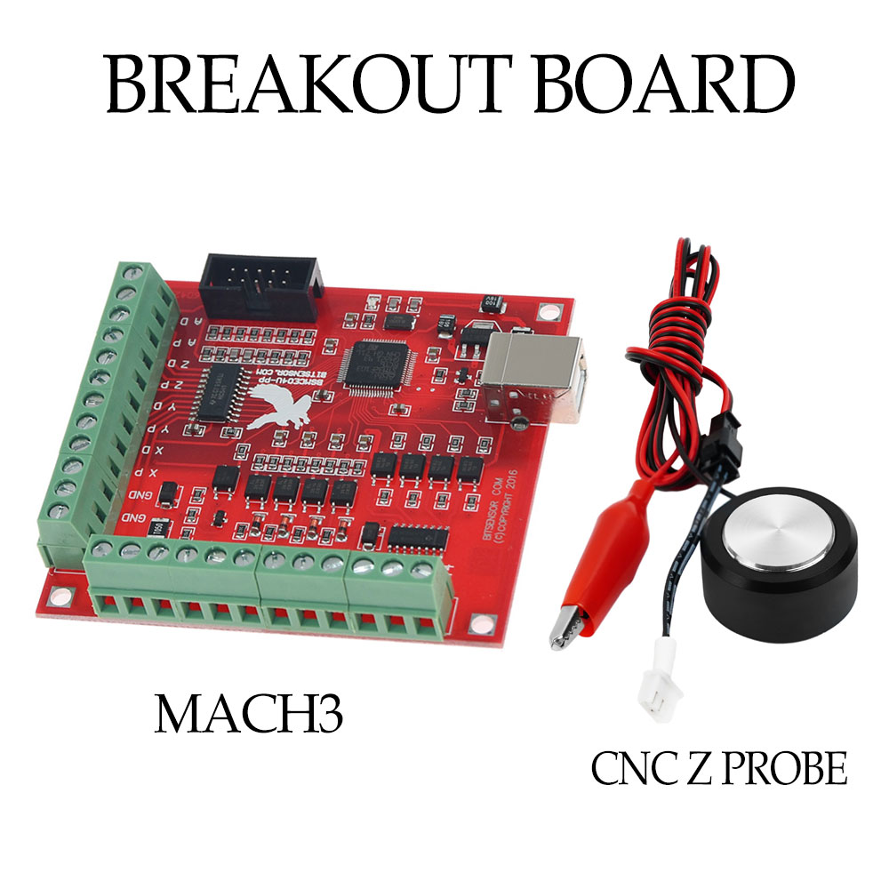 مسبار لمس محور Usongshine-CNC  - مراجعة Mach3 Usb Cnc Controller 4 Axis 100Khz وسعره