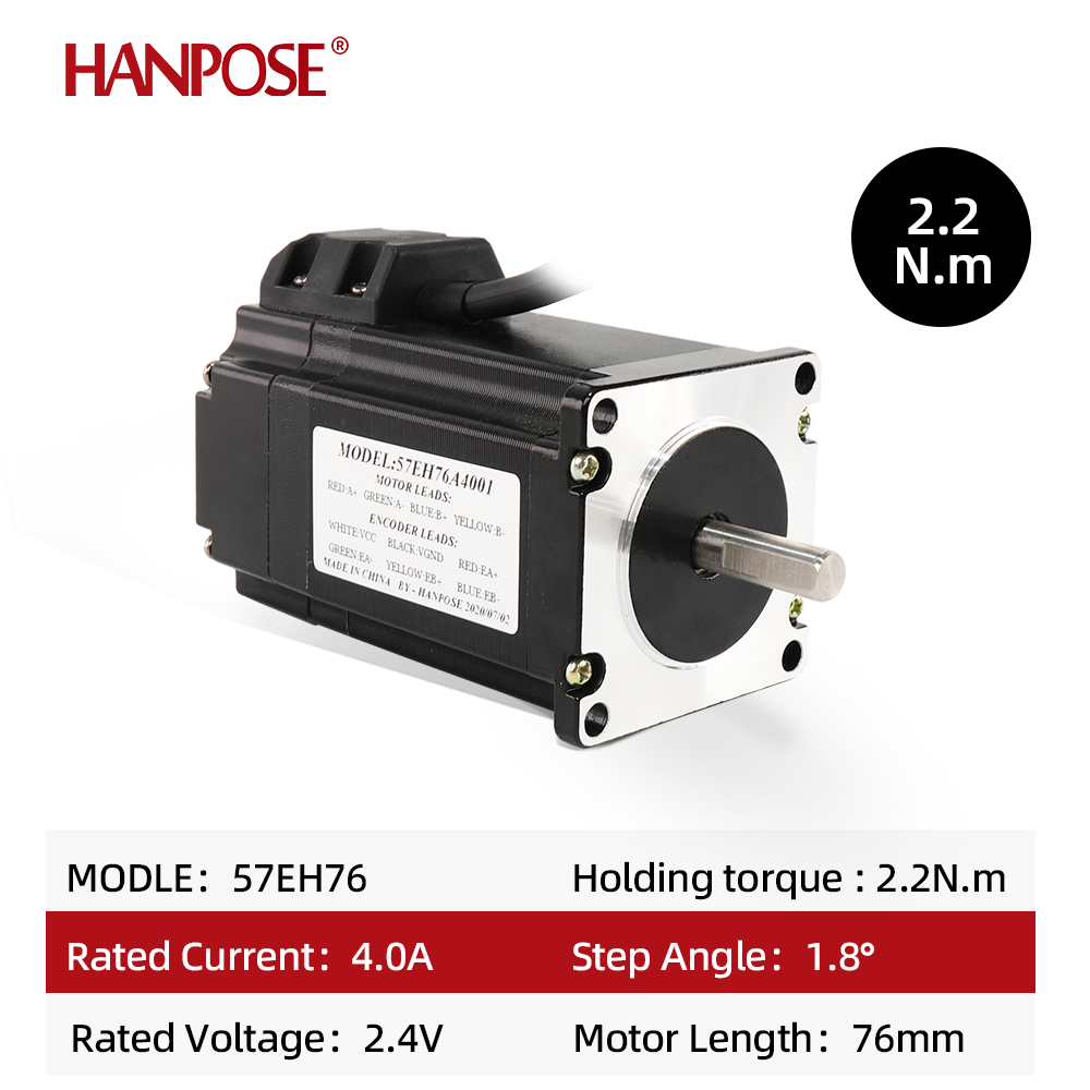 محرك معزز بحلقة مغلقة NEMA23 م - مراجعة Nema 23 Closed Loop Stepper Motor Driver Kit وسعره