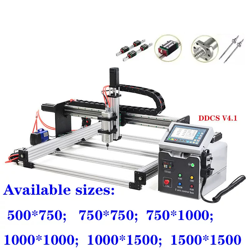 نظام تحكم DDCS V4.1 رباعي المح - مراجعة Ddcs V4.1 4 Axis Cnc Offline Controller وسعره