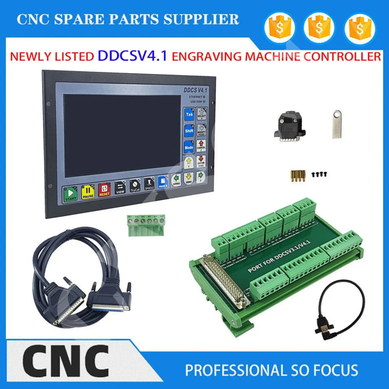 أحدث ترقية لـ DDCSV3.1، وحدة ت - مراجعة Ddcs V4.1 4 Axis Cnc Offline Controller وسعره