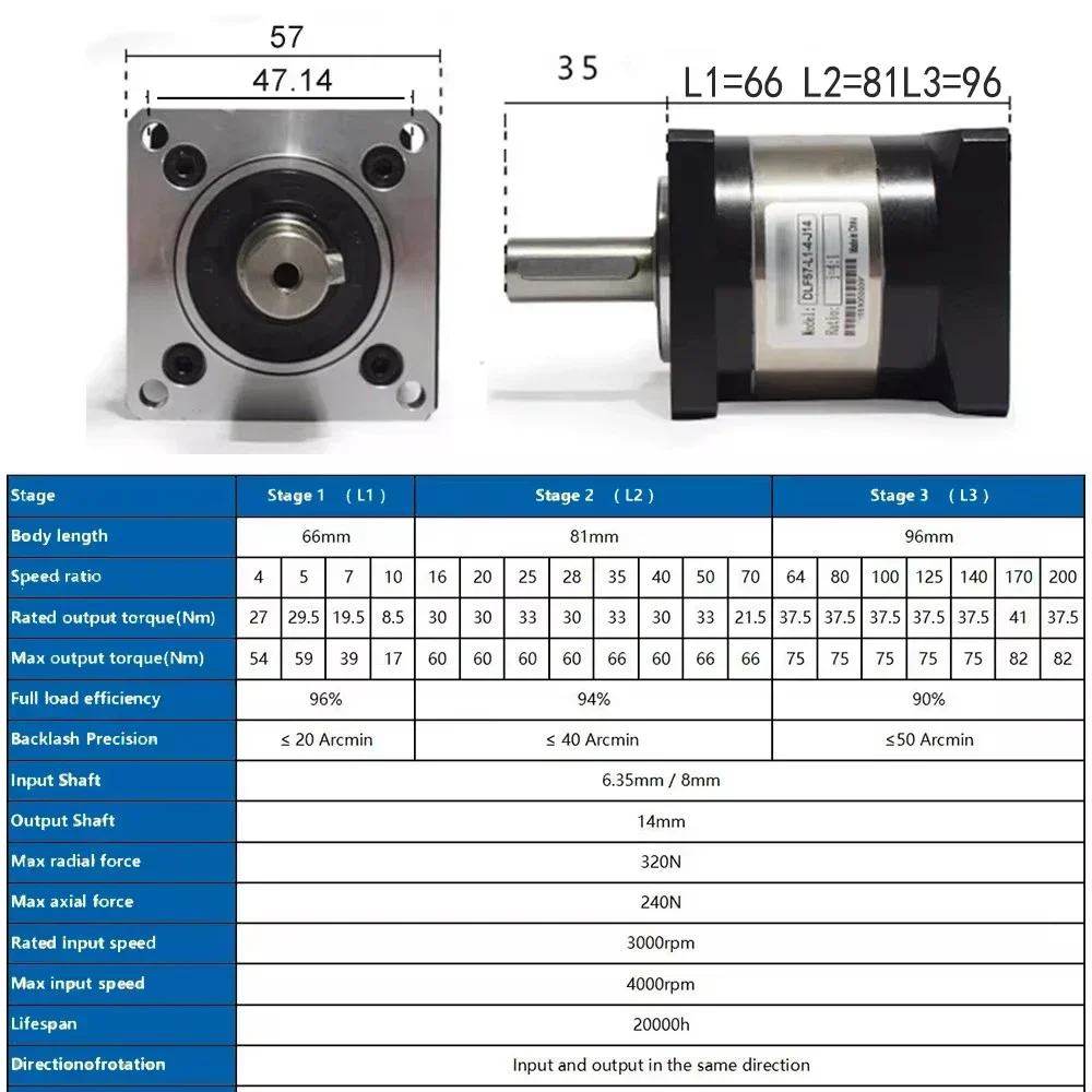 علبة التروس الكوكبية 57 محرك T - مراجعة Nema 23 Closed Loop Stepper Motor Driver Kit وسعره