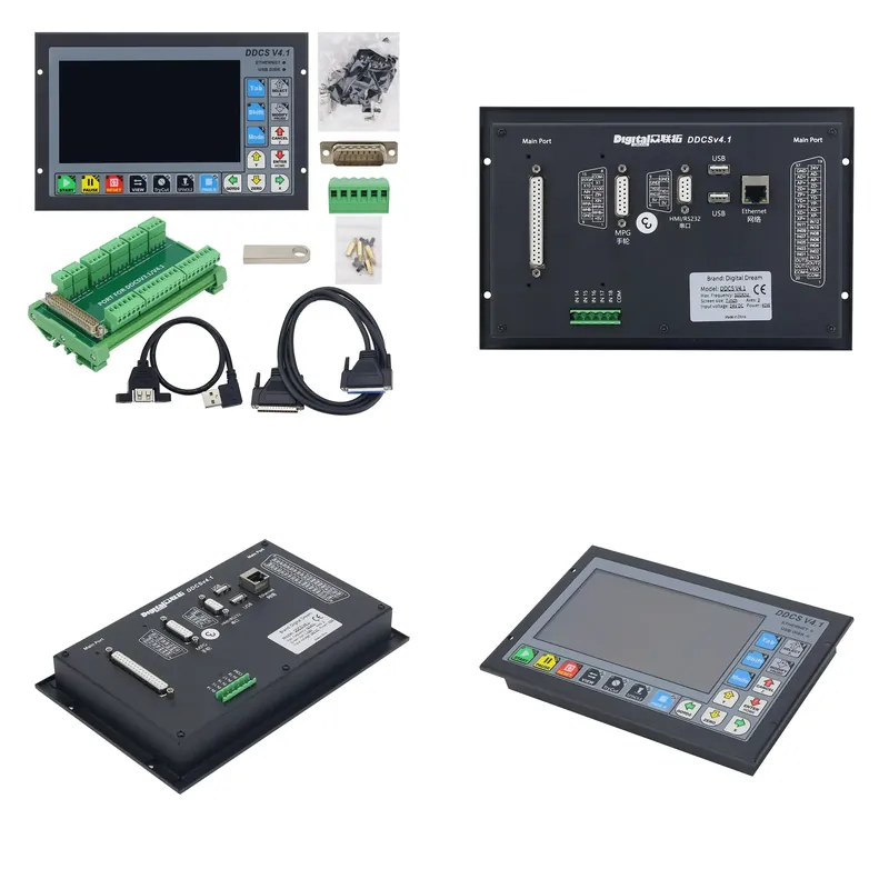وحدة التحكم في الحركة المستقلة - مراجعة Ddcs V4.1 4 Axis Cnc Offline Controller وسعره