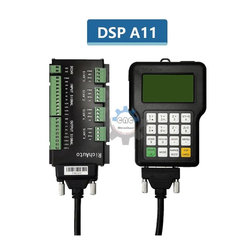 Freeshipping RichAuto DSP A11E - مراجعة Richauto A11 Dsp Controller 3 Axis وسعره