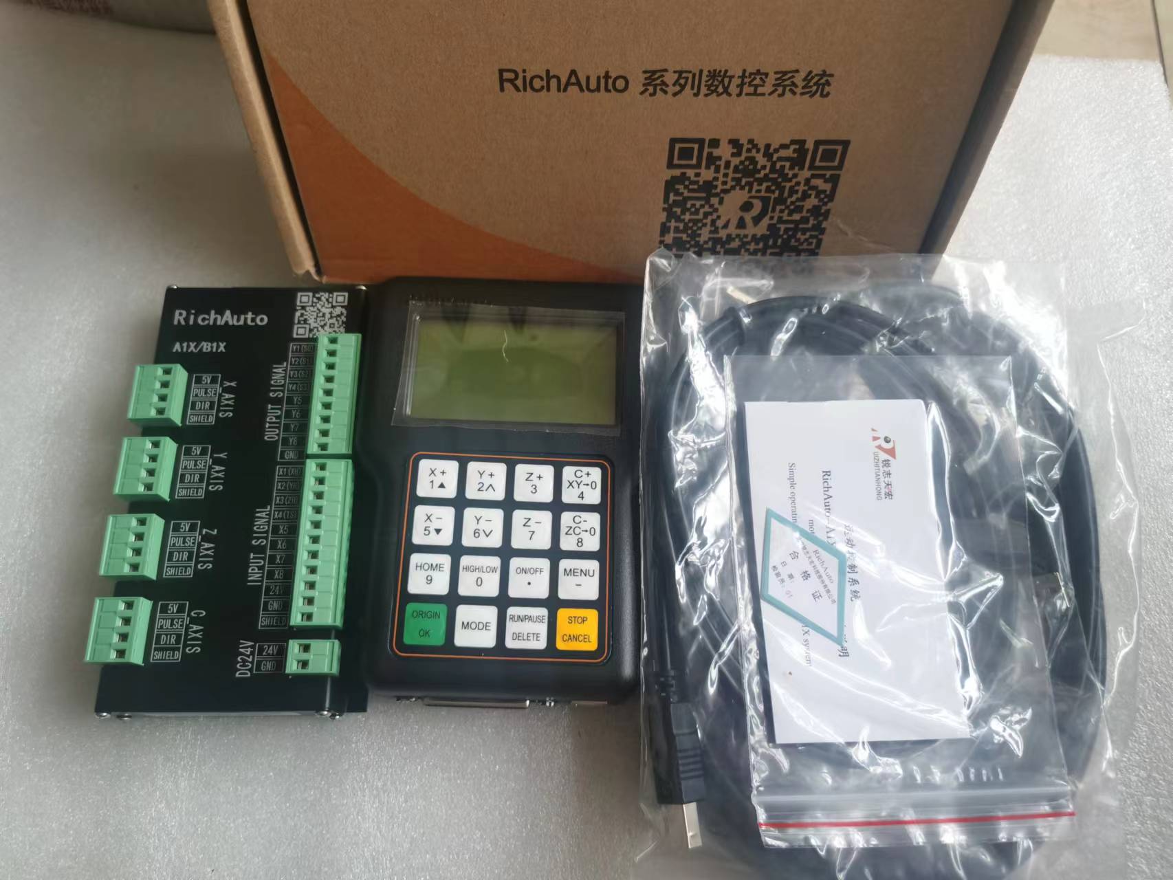 جهاز تحكم بالحركة Rich Auto A1 - مراجعة Richauto A11 Dsp Controller 3 Axis وسعره