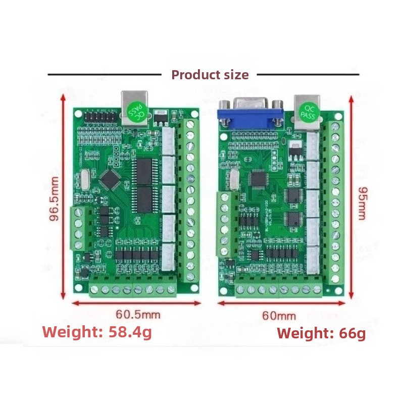 1 قطعة لوحة للقيادة المحرك باس - مراجعة 5 Axis Cnc Breakout Board Interface Mach3 وسعره