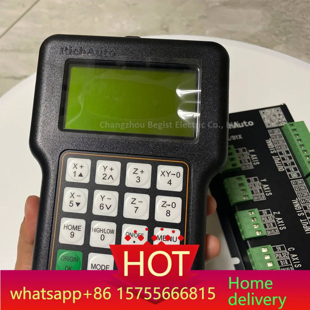 ماكينة نحت وطحن CNC رخيصة الثم - مراجعة Richauto A11 Dsp Controller 3 Axis وسعره