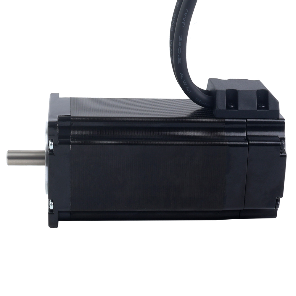 محرك سيرفو مغلق الحلقة STEPPER - مراجعة Nema 23 Closed Loop Stepper Motor Driver Kit وسعره