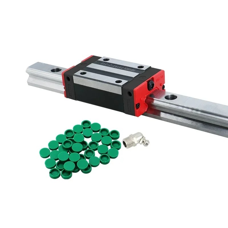 قضبان خطية ومسارات توجيه خطية  - مراجعة Hgr20 Linear Guide Rail Ballscrew Set وسعره