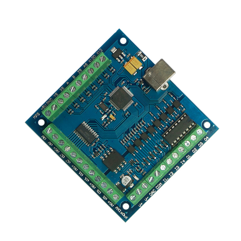 بطاقة تحكم الحركة باستخدام الح - مراجعة Mach3 Usb Cnc Controller 4 Axis 100Khz وسعره