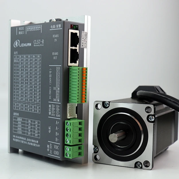 محرك خطوي LICHUAN RS485 Nema 2 - مراجعة Nema 23 Closed Loop Stepper Motor Driver Kit وسعره