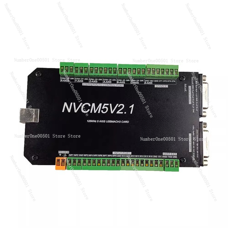وحدة تحكم CNC بـ 3/4/5/6 محاور - مراجعة 5 Axis Cnc Breakout Board Interface Mach3 وسعره