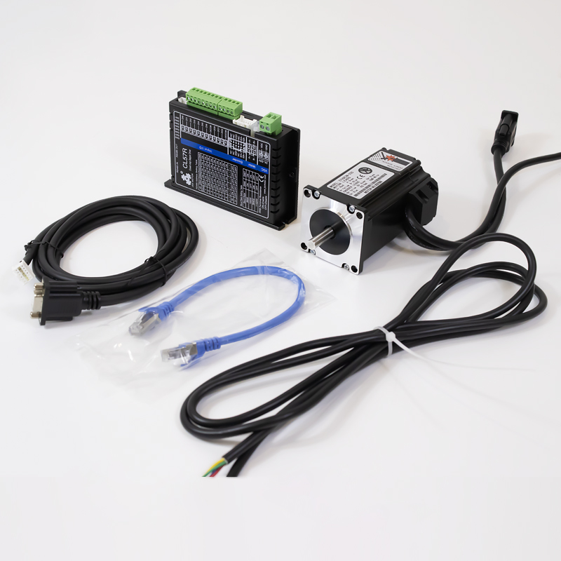 مجموعة الاتصال الهجينة RS485 م - مراجعة Nema 23 Closed Loop Stepper Motor Driver Kit وسعره