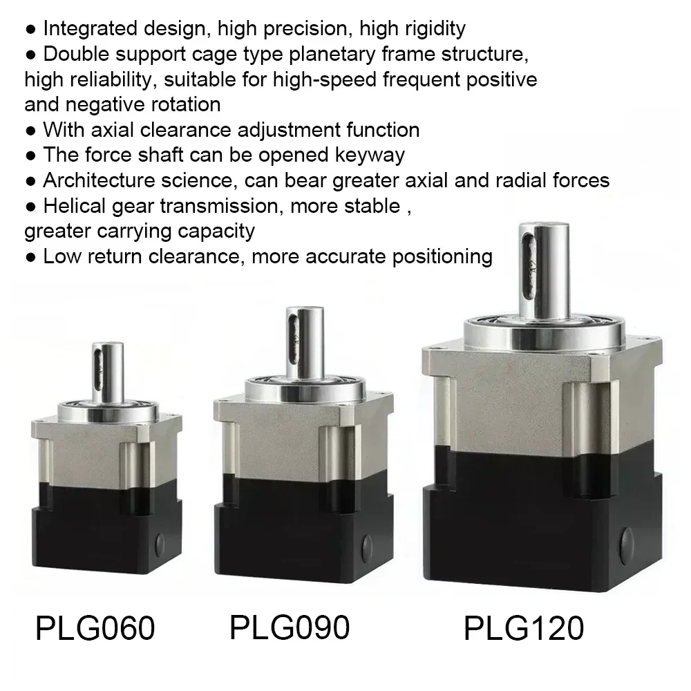 علبة تروس حلزونية لتقليل السرع - مراجعة Planetary Gearbox Reducer Nema 23 34 وسعره