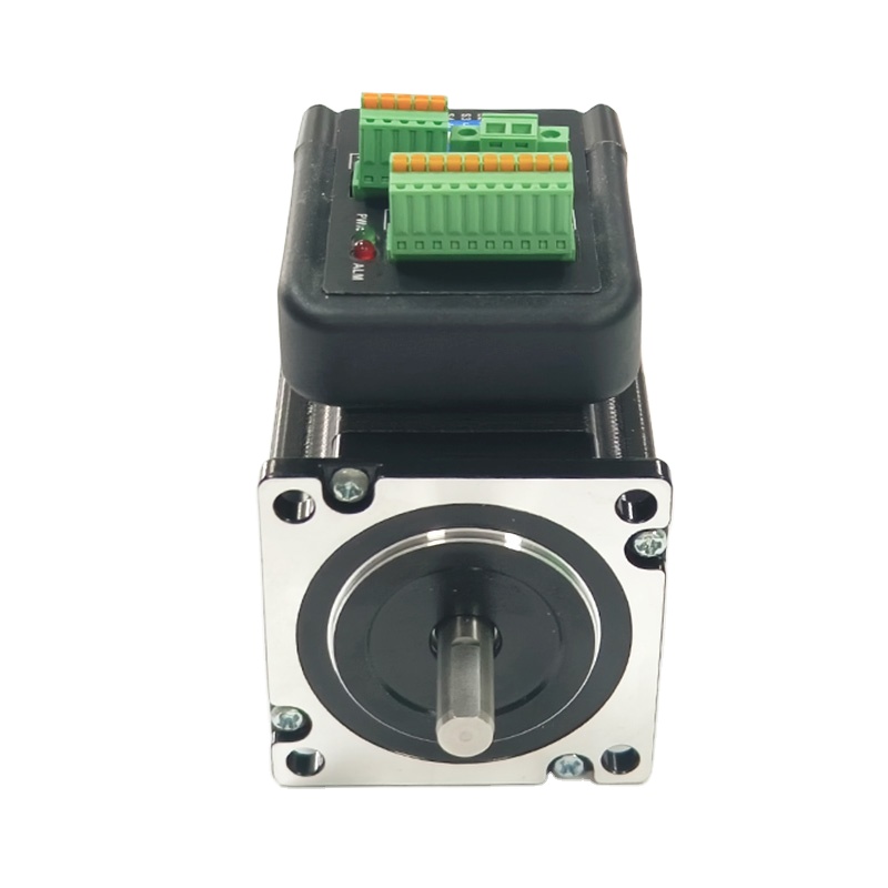 محرك سيرفو Nema 23 مدمج بنظام  - مراجعة Nema 23 Closed Loop Stepper Motor Driver Kit وسعره