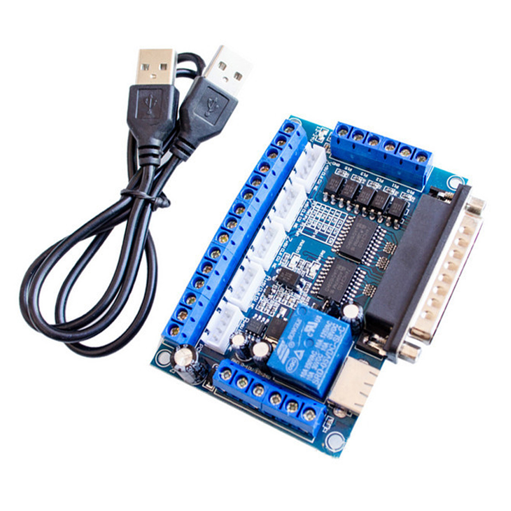 5 محور CNC LCD مهايئ لشاشة لوح - مراجعة 5 Axis Cnc Breakout Board Interface Mach3 وسعره