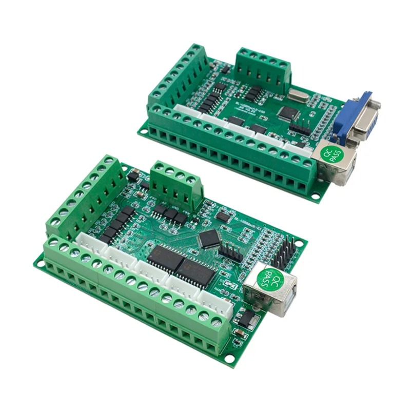 لوحة تحكم CNC USB MACH3 بتردد  - مراجعة 5 Axis Cnc Breakout Board Interface Mach3 وسعره