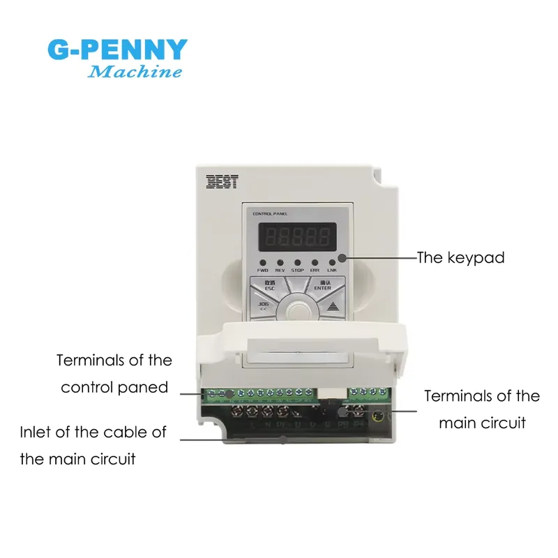 محرك G-penny بقوة 2.2 كيلو واط - مراجعة 2.2Kw Water Cooled Spindle Kit Vfd وسعره