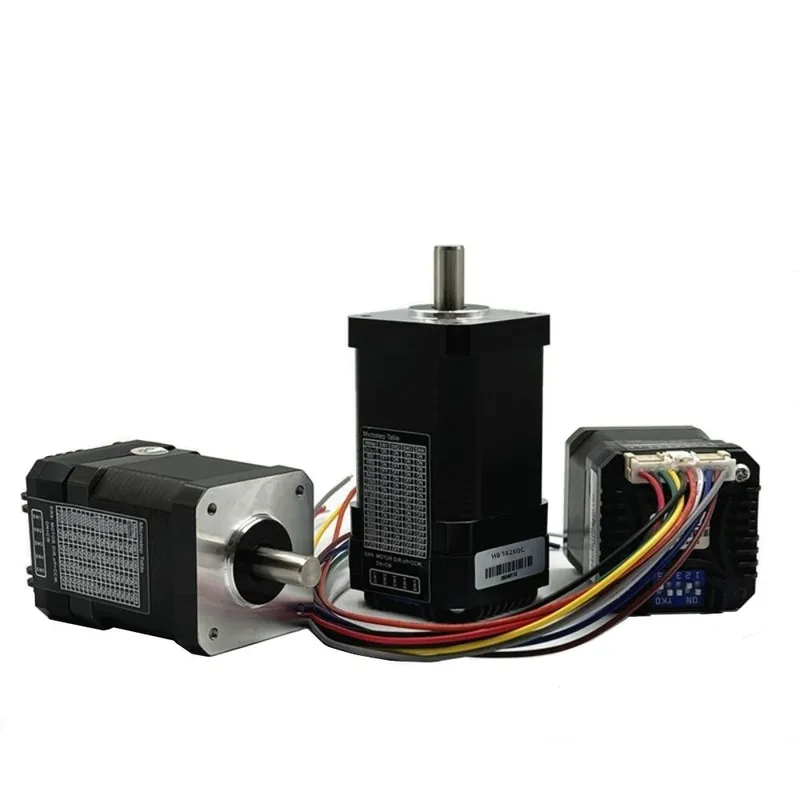 مجموعة محركات ستيبر ذات حلقة م - مراجعة Nema 23 Closed Loop Stepper Motor Driver Kit وسعره