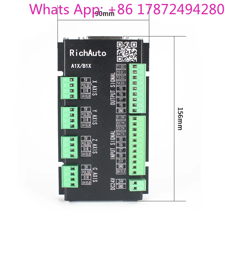 ريتشاوتو A11 DSP 0501 نظام تحك - مراجعة Richauto A11 Dsp Controller 3 Axis وسعره