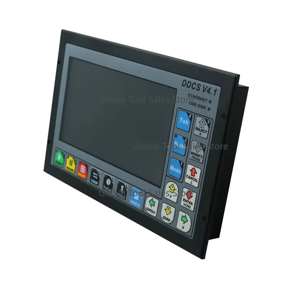 DDCS-V4.1 4-محور وحدة تحكم الح - مراجعة Ddcs V4.1 4 Axis Cnc Offline Controller وسعره