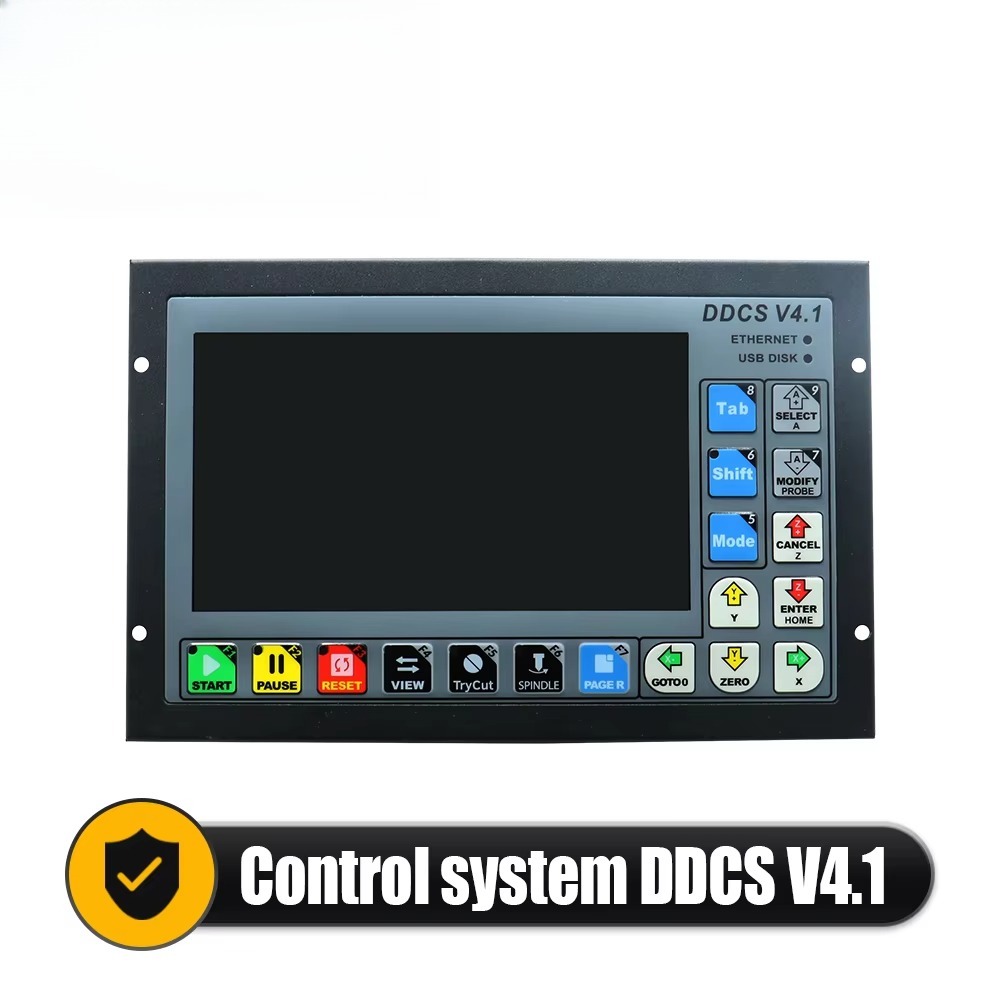 DDCS-V4.1 4-محور وحدة تحكم الح - مراجعة Ddcs V4.1 4 Axis Cnc Offline Controller وسعره