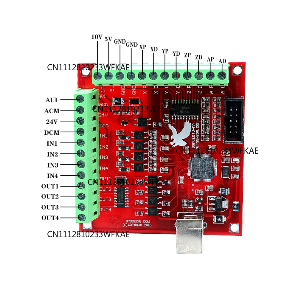 لوحة التحكم CNC USB MACH3 100K - مراجعة Mach3 Usb Cnc Controller 4 Axis 100Khz وسعره