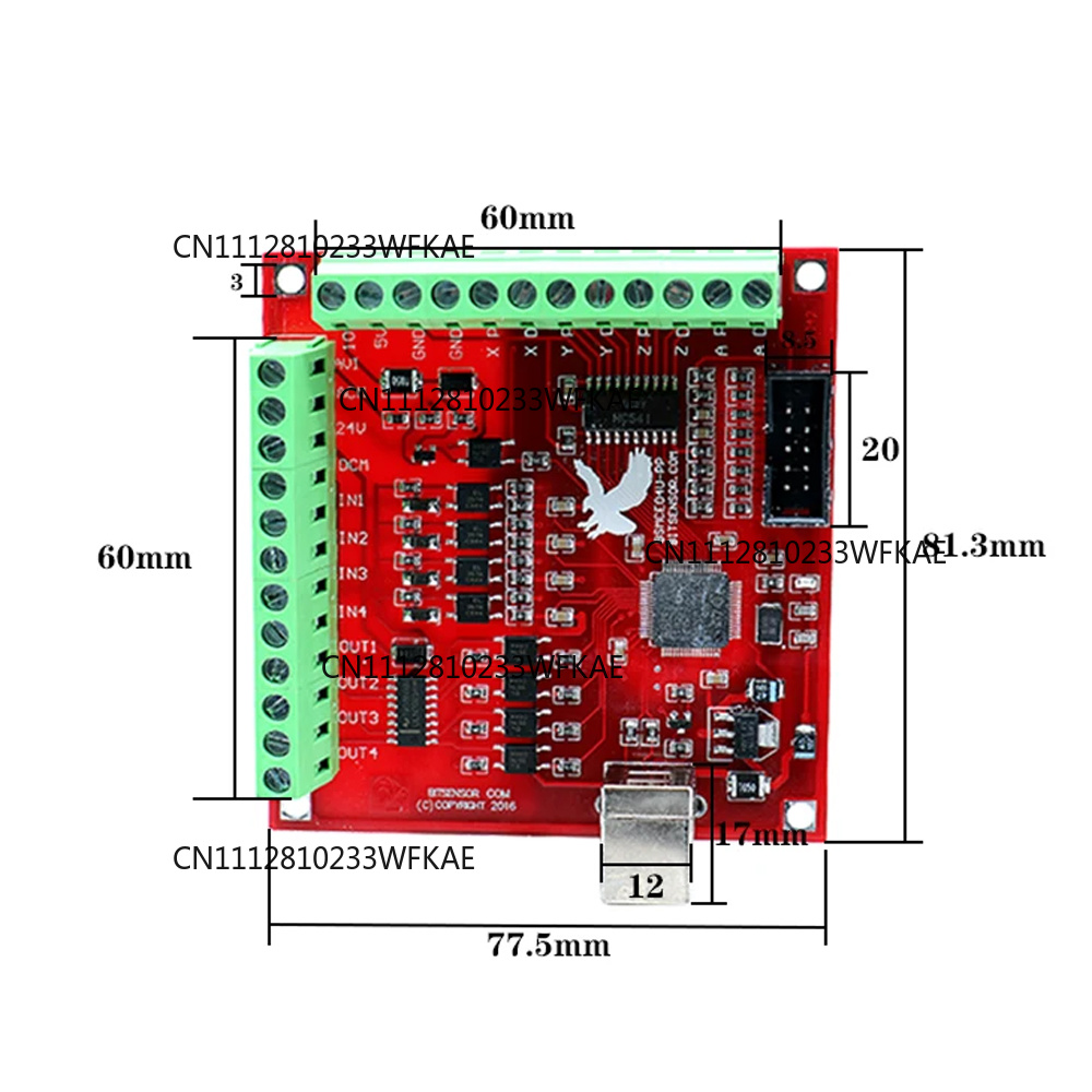 لوحة التحكم CNC USB MACH3 100K - مراجعة Mach3 Usb Cnc Controller 4 Axis 100Khz وسعره