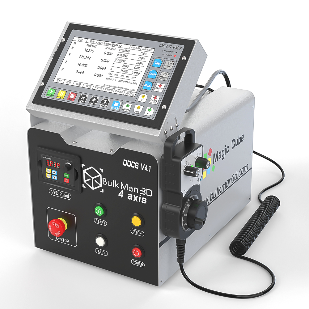 خصم 20% على ماكينة BulkMan3D 1 - مراجعة Ddcs V4.1 4 Axis Cnc Offline Controller وسعره