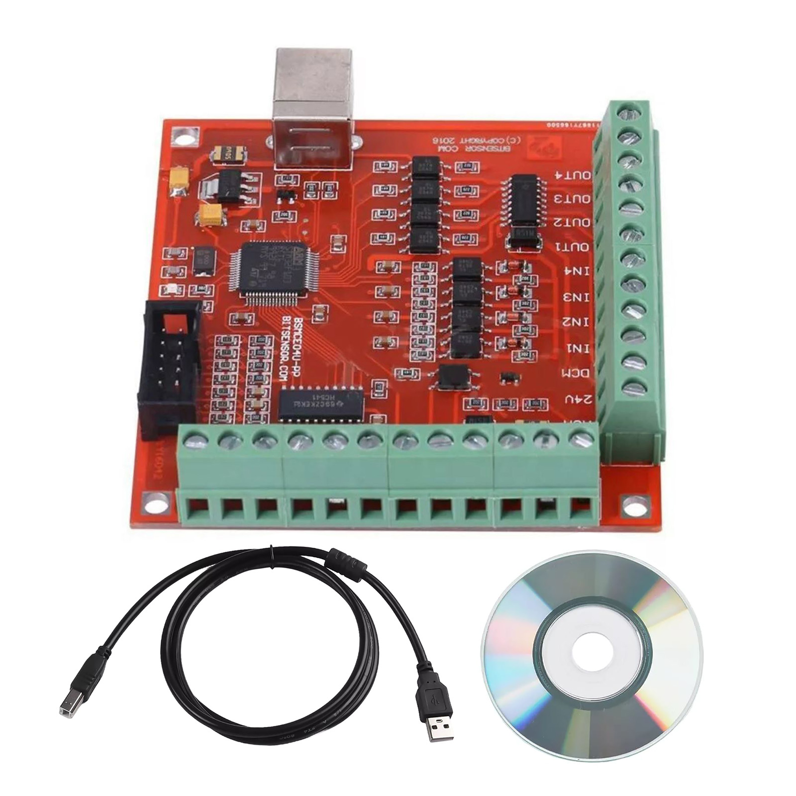 بطاقة تحكم حركي CNC بأربعة محا - مراجعة Mach3 Usb Cnc Controller 4 Axis 100Khz وسعره