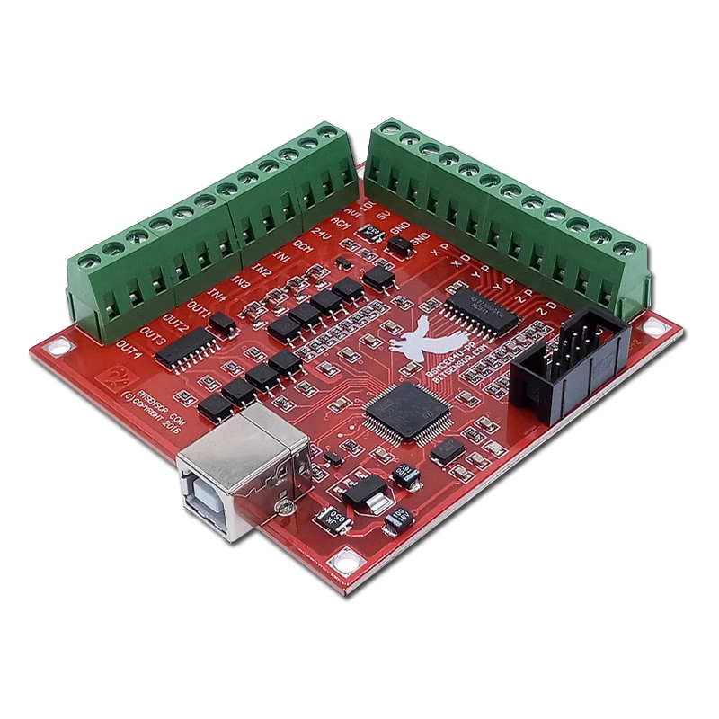 مجموعة واحدة: لوحة توصيل MACH3 - مراجعة Mach3 Usb Cnc Controller 4 Axis 100Khz وسعره