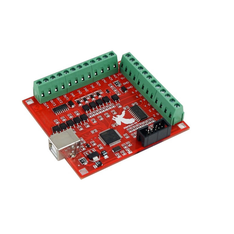مجموعة واحدة: لوحة توصيل MACH3 - مراجعة Mach3 Usb Cnc Controller 4 Axis 100Khz وسعره