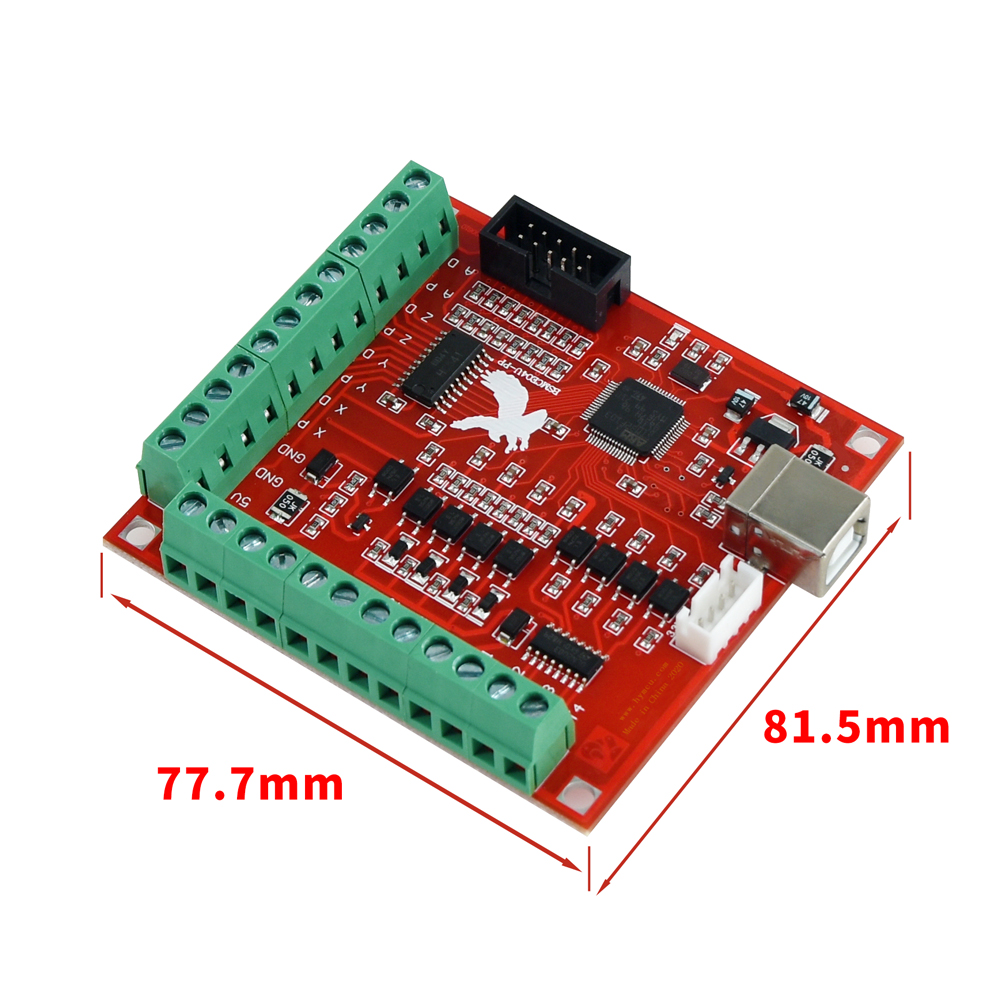 لوحة تحكم CNC USB MACH3 رباعية - مراجعة Mach3 Usb Cnc Controller 4 Axis 100Khz وسعره