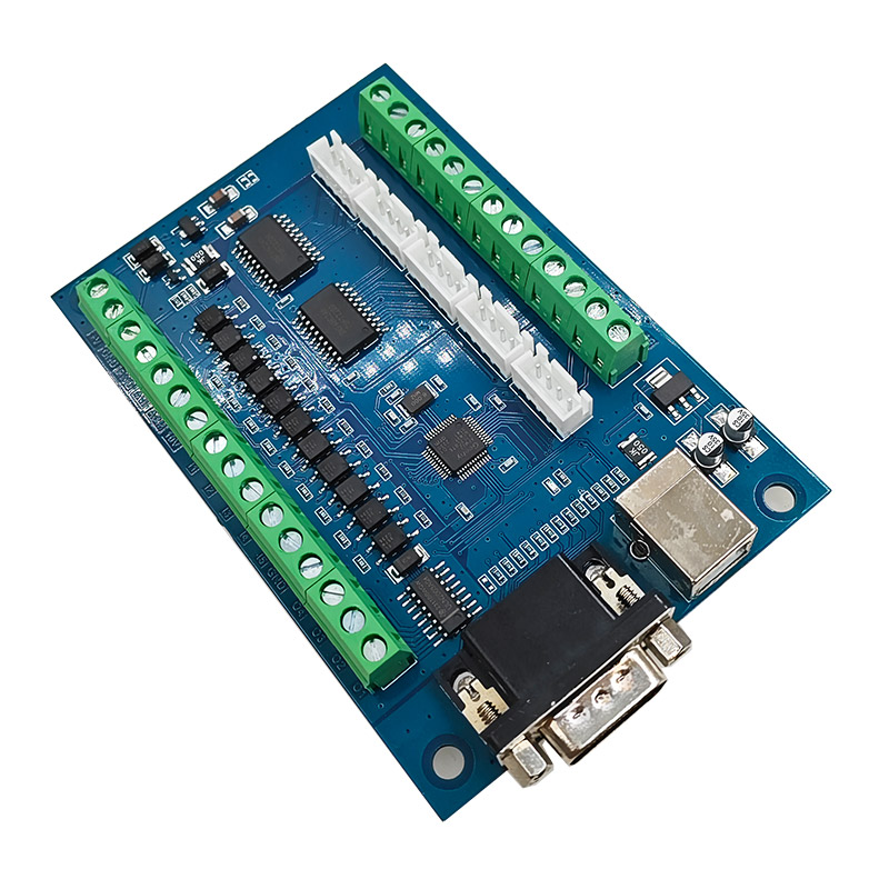 لوحة تحكم محرك CNC USB MACH3 ب - مراجعة 5 Axis Cnc Breakout Board Interface Mach3 وسعره